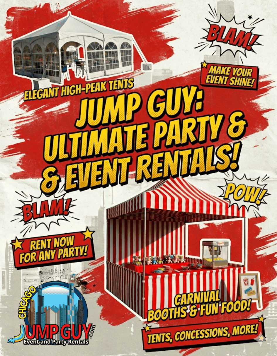 tent image rental for Barrington IL events in ZIP code 60010