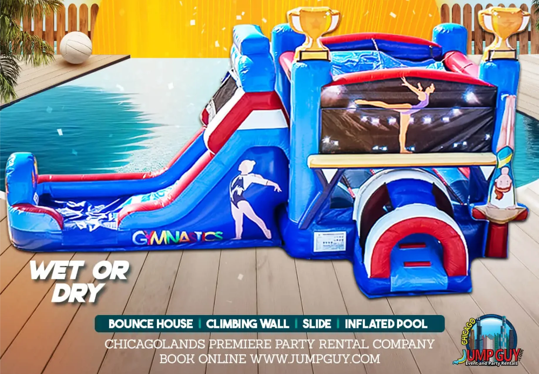 themed bounce house rental for Barrington IL events in ZIP code 60010